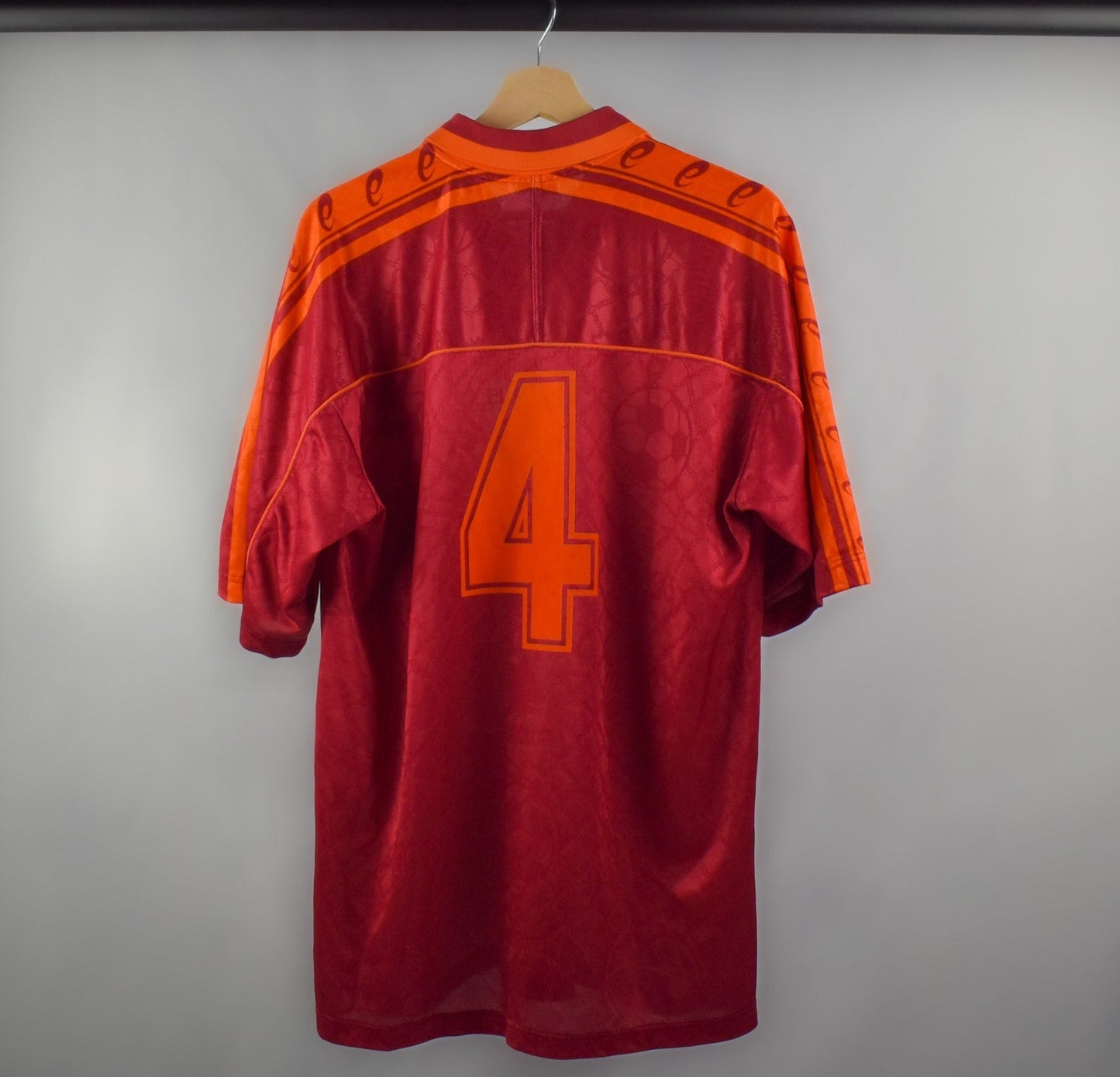 1995/96 Roma home shirt-L
