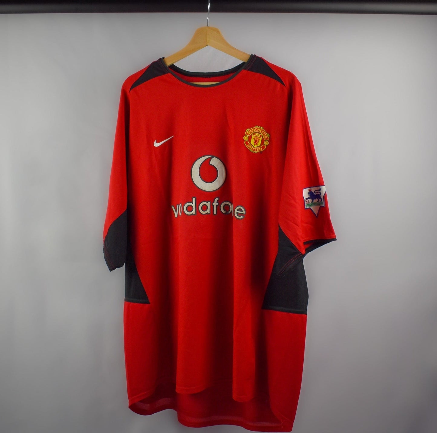 2002-04 Manchester United home shirt (BECKHAM #7)-XXL