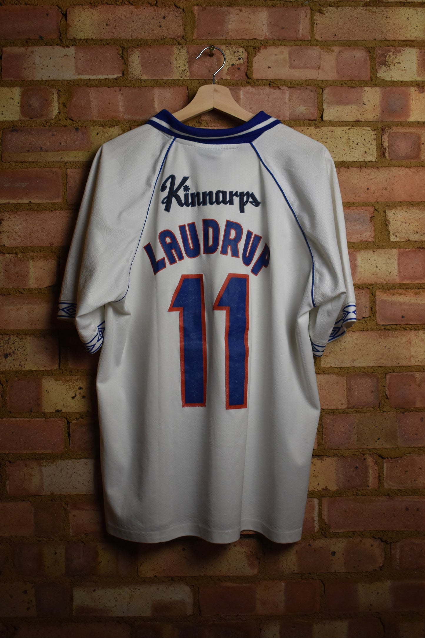 1998/99 FC Copenhagen home shirt *LAUDRUP #11* - XL
