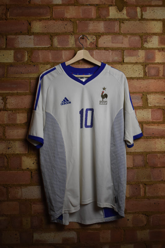 2002 France away shirt *ZIDANE #10* - XL