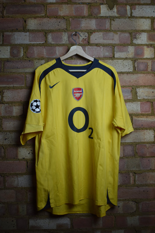 2005/06 Arsenal away shirt *HENRY #14* - L