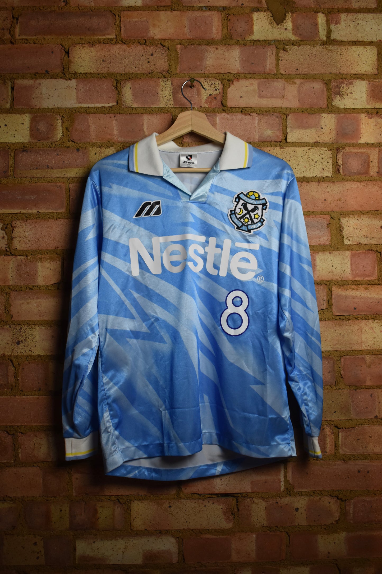 1994/95 Jubilo Iwata home shirt *#8 (DUNGA)* - L