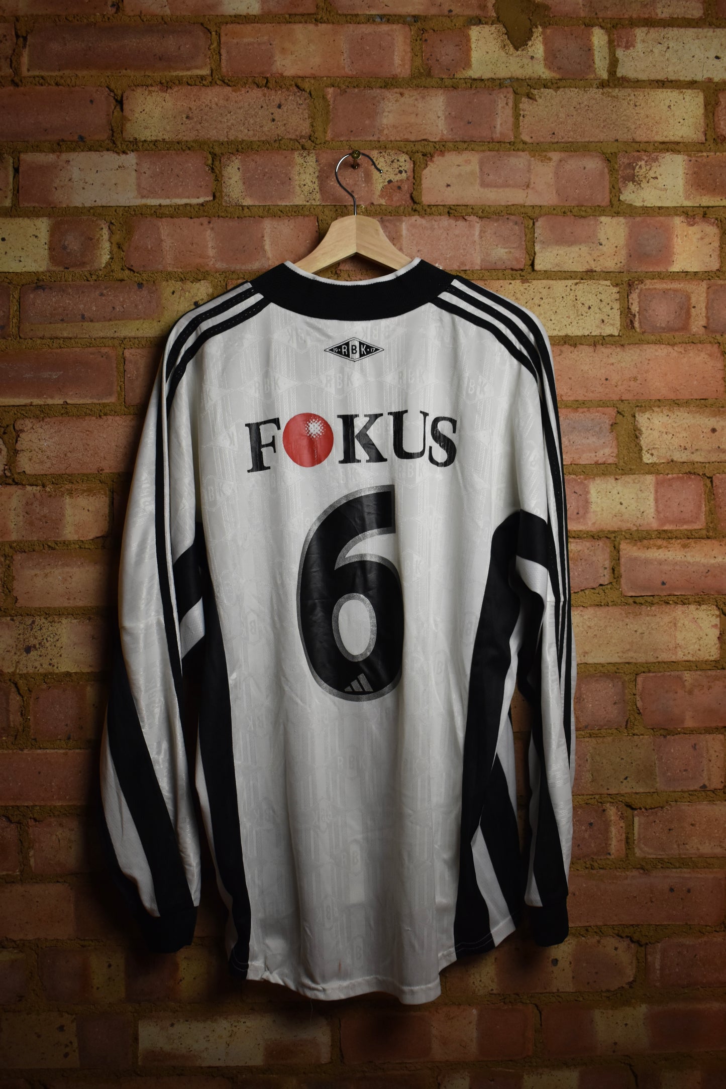 1999/00 Rosenborg home shirt #6 - XL