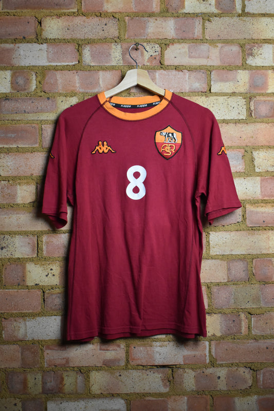 2000/01 Roma home shirt *NAKATA #8* - M