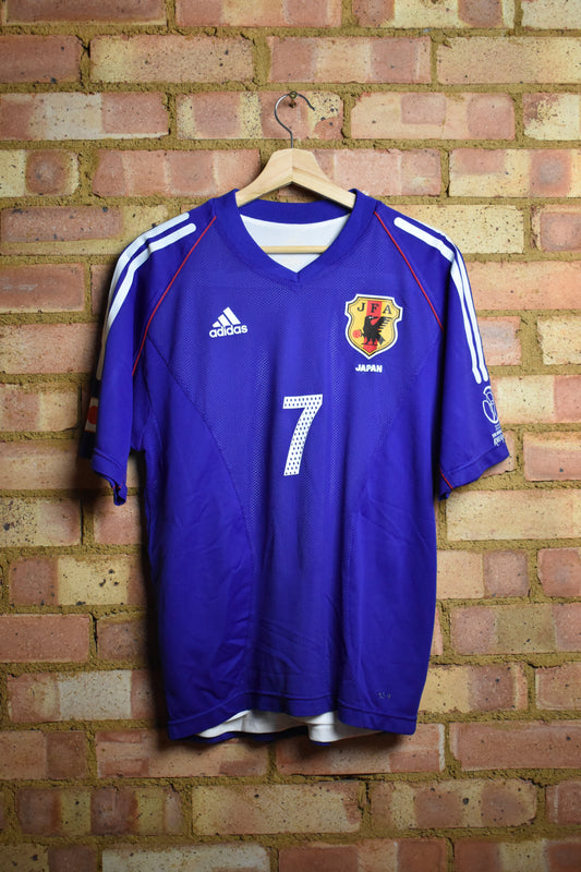 PLAYER ISSUE 2002 Japan home shirt *NAKATA #7* - L