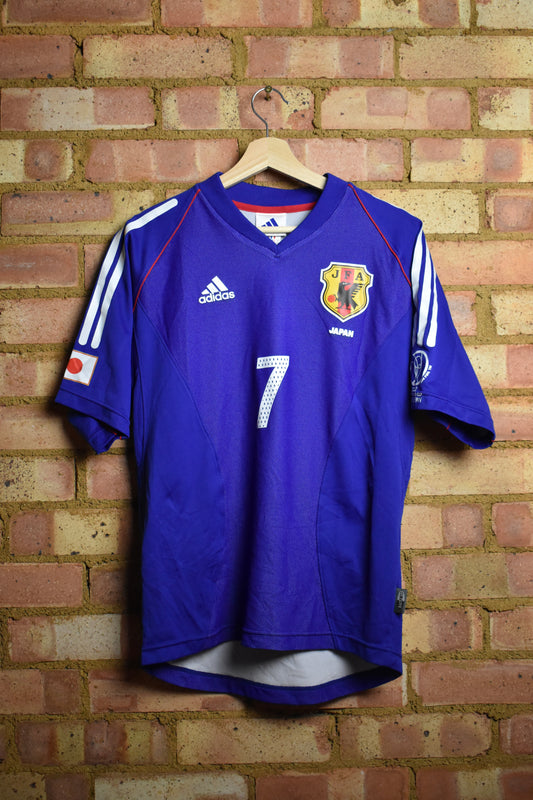 2002 Japan home shirt *NAKATA #7* - S