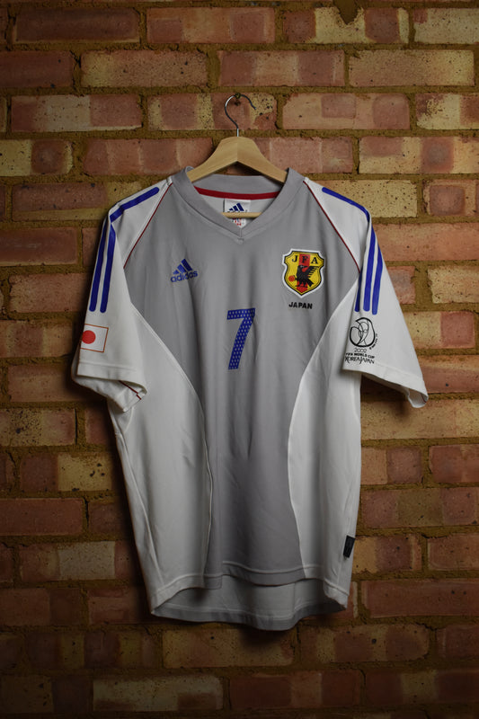 2002 Japan away shirt *NAKATA #7* - L