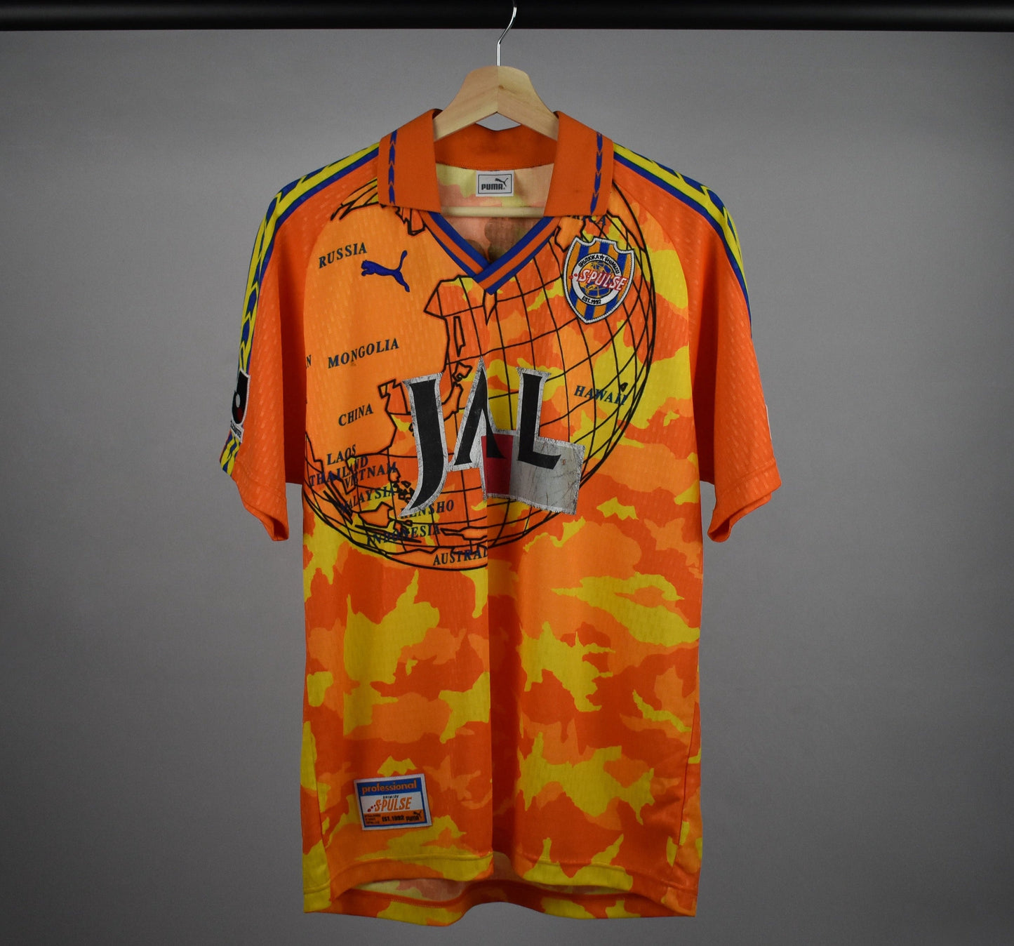 1996/97 Shimizu S. Pulse home shirt- XL