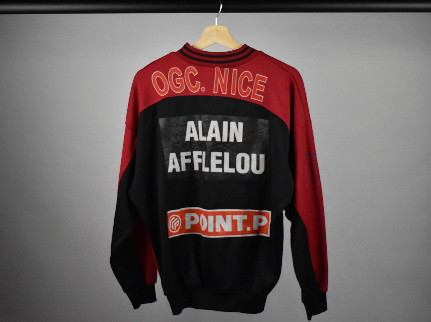 1997/98 OGC Nice #13 *PLAYER ISSUE* Sweatshirt - M