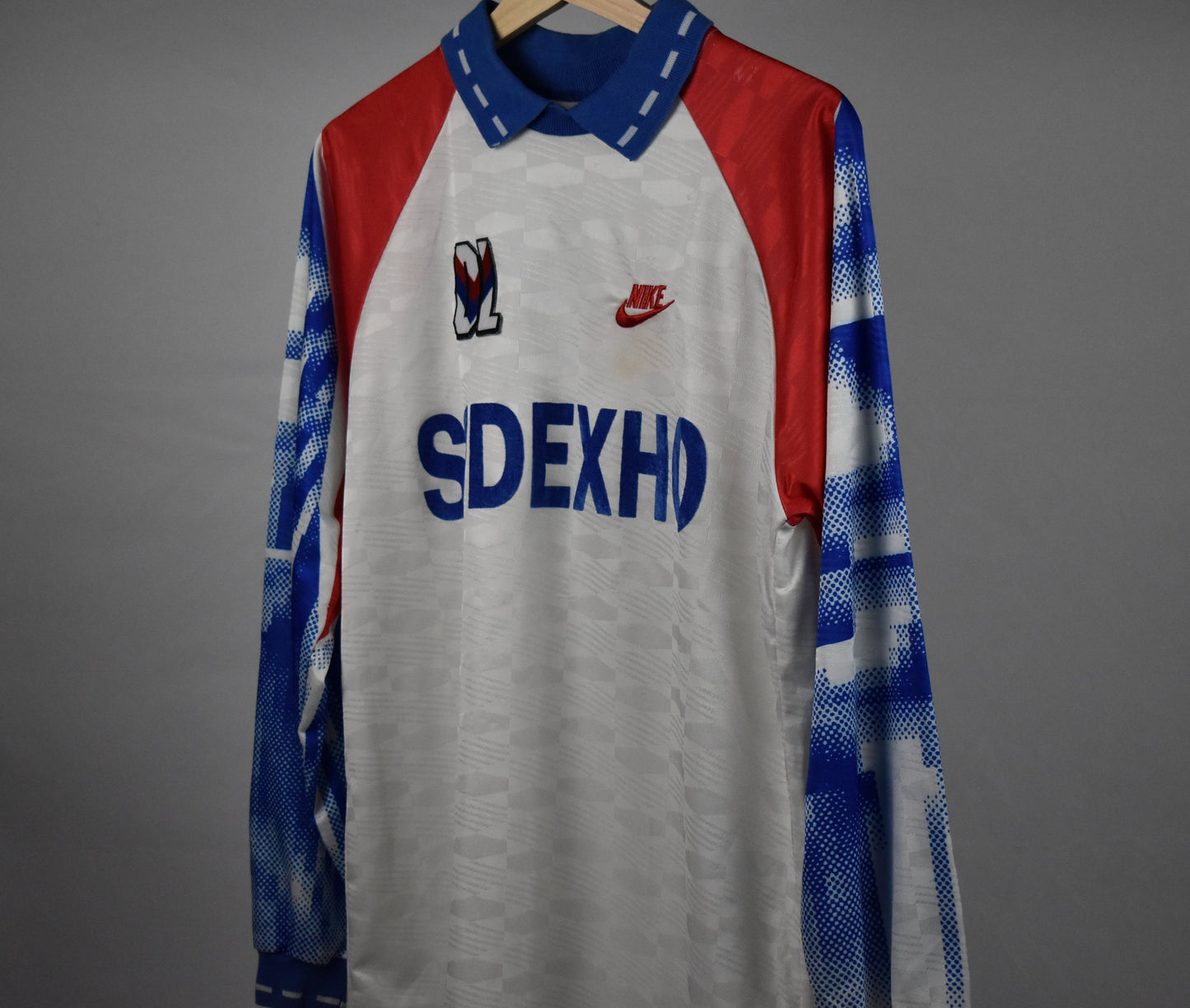 1992/93 Lyon home shirt - L