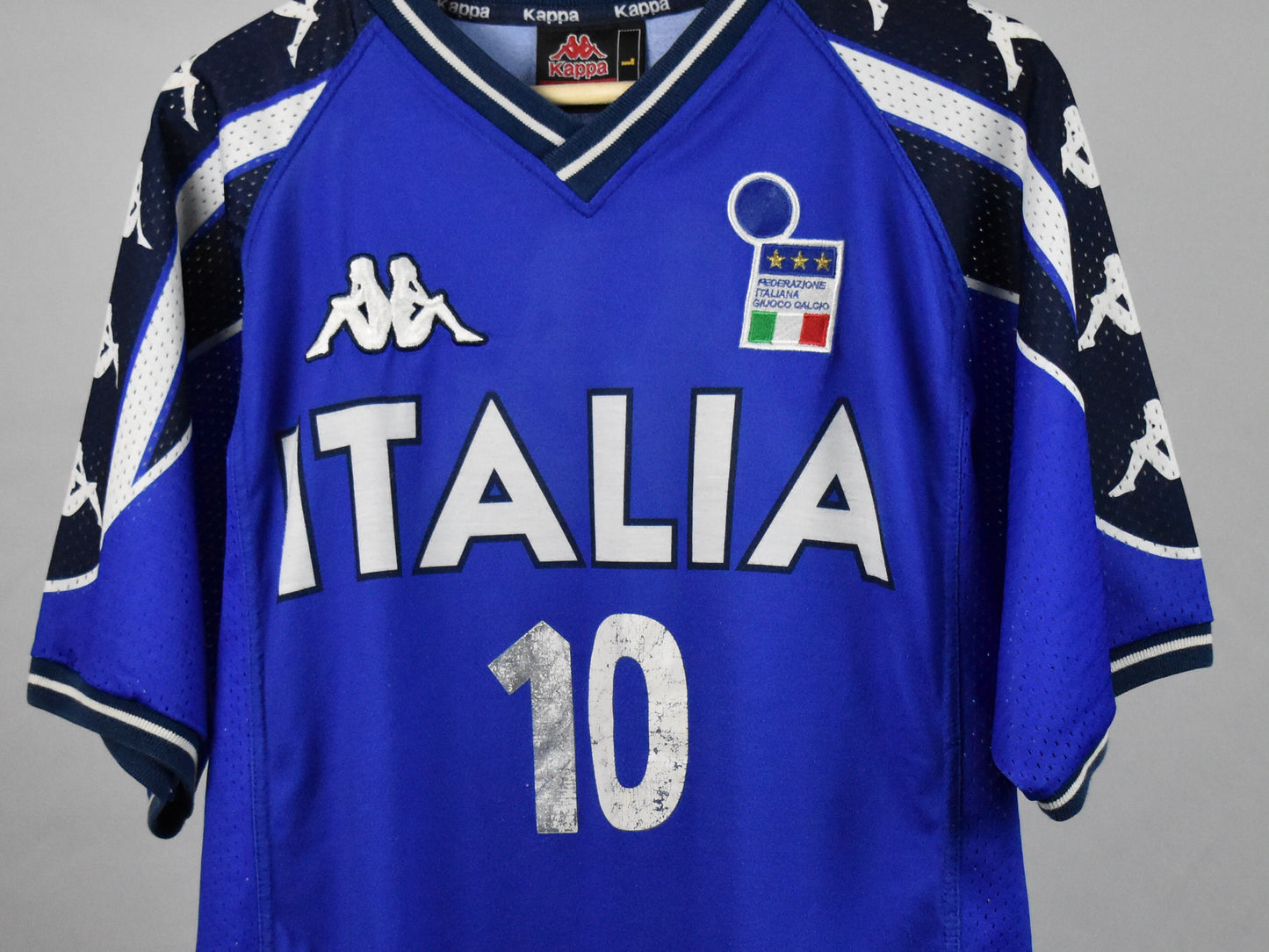 2000/01 Italy #10 *PLAYER ISSUE* training top - L
