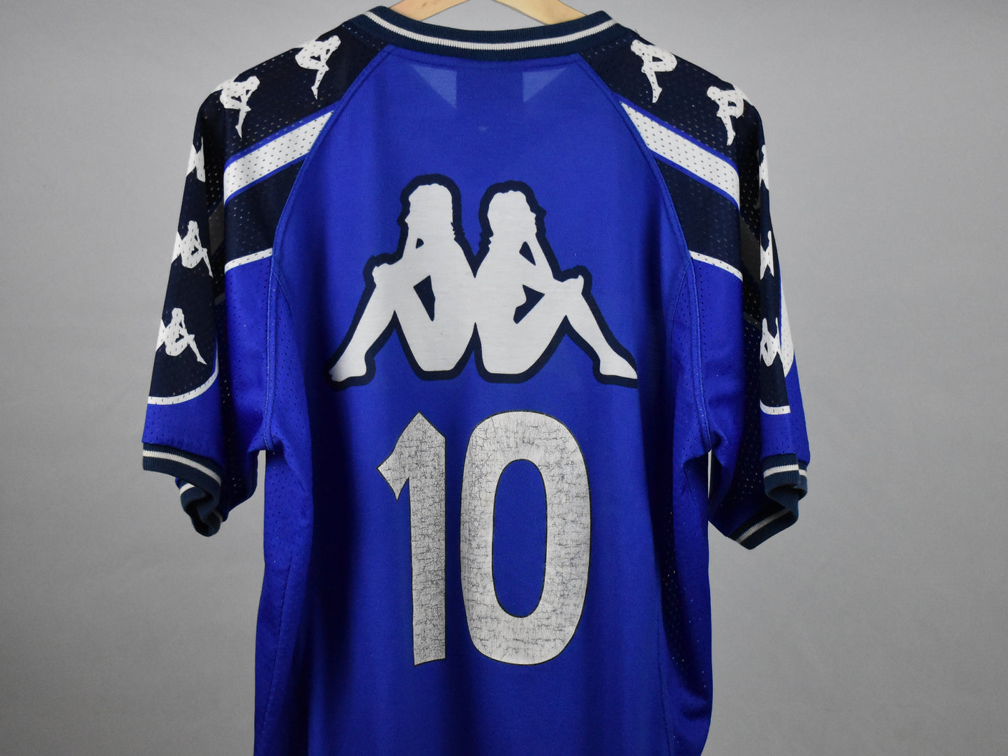 2000/01 Italy #10 *PLAYER ISSUE* training top - L