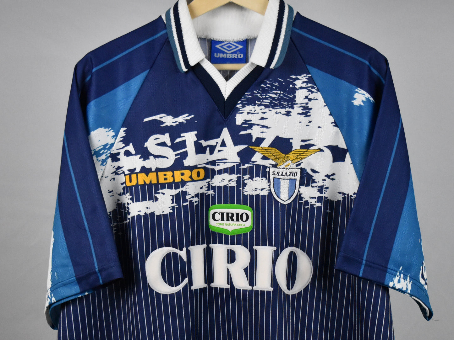 1996/97 Lazio third shirt (#13 NESTA) - XL