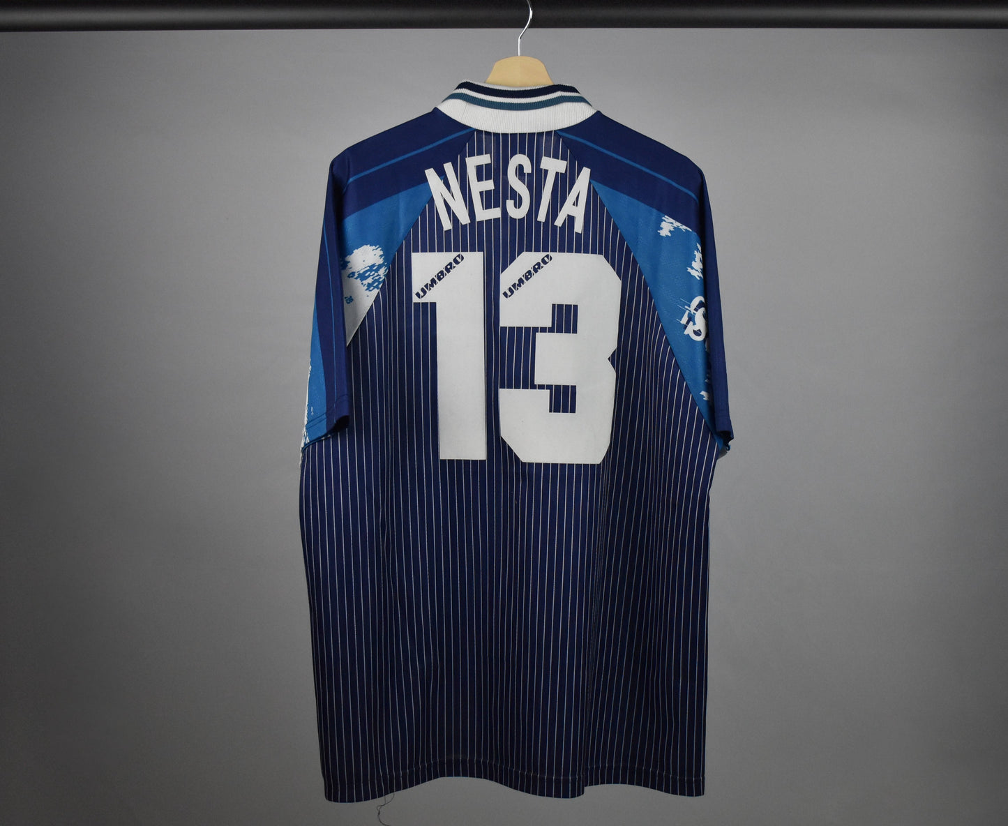 1996/97 Lazio third shirt (#13 NESTA) - XL