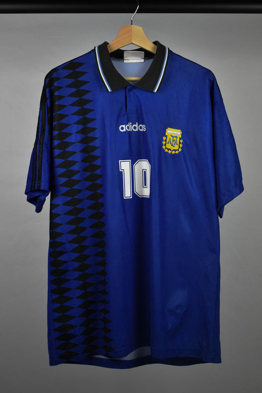 1994 Argentina away shirt (#10 MARADONA - XL