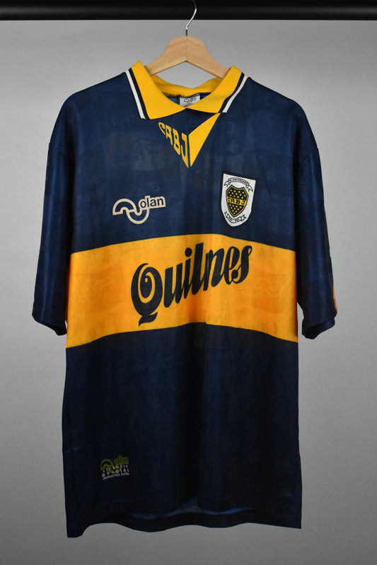 1995/96 Boca Juniors home shirt #10 (MARADONA) - XL