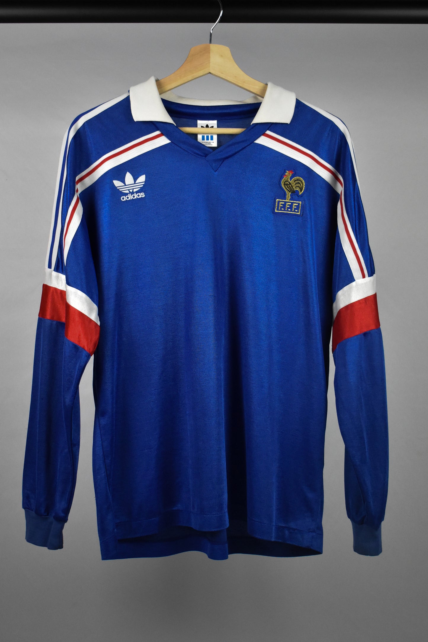 1986 France home shirt #10 (PLATINI) - L