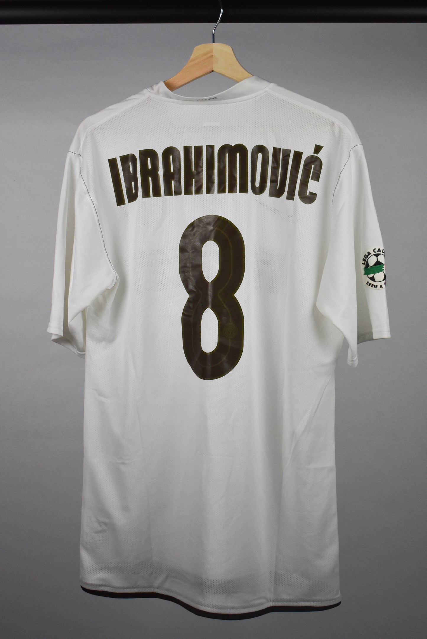 *PLAYER ISSUE* 2008/09 Inter Milan home shirt #8 IBRAHIMOVIC - XL