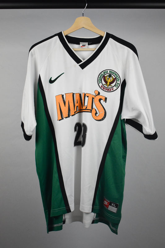 1998 Tokyo Verdy away shirt #29 *MATCH ISSUE* - L