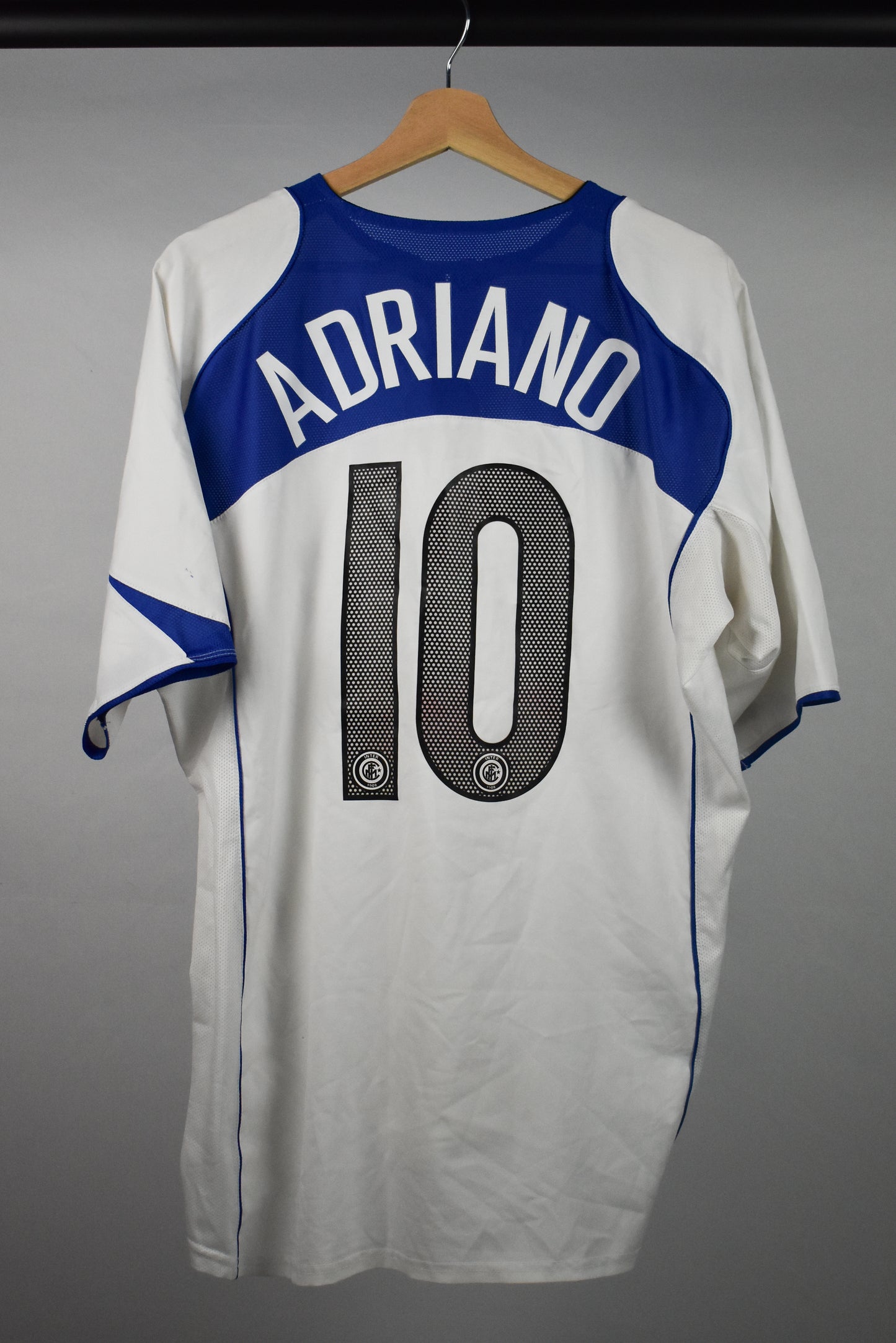 2004/05 Inter Milan away shirt *ADRIANO #10* - XL