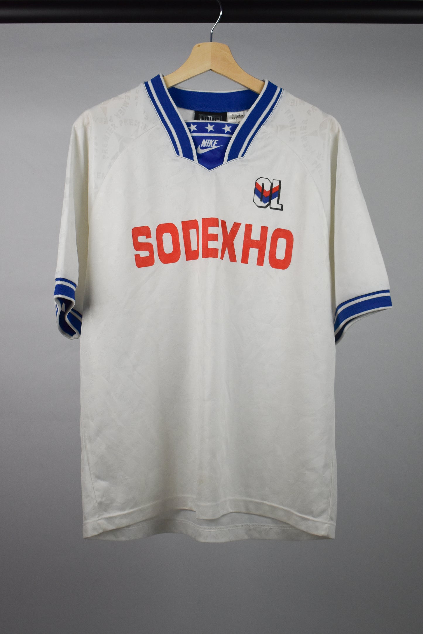 1994/95 Lyon home shirt - L