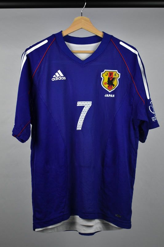 PLAYER ISSUE 2002 Japan home shirt *NAKATA #7 - L