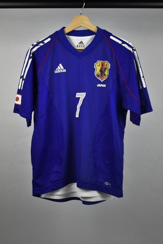 PLAYER ISSUE 2002 Japan home shirt *NAKATA #7* - S