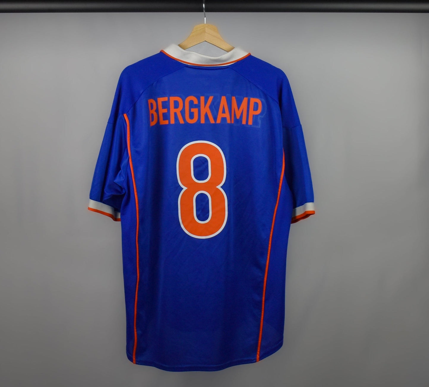 1998-00 Netherlands away shirt (BERGKAMP #8)-XL