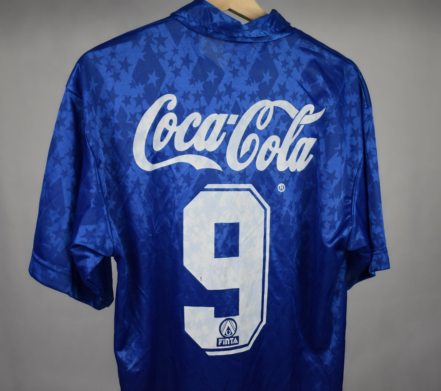 Cruzeiro 1994 home shirt #9 (RONALDO)-L
