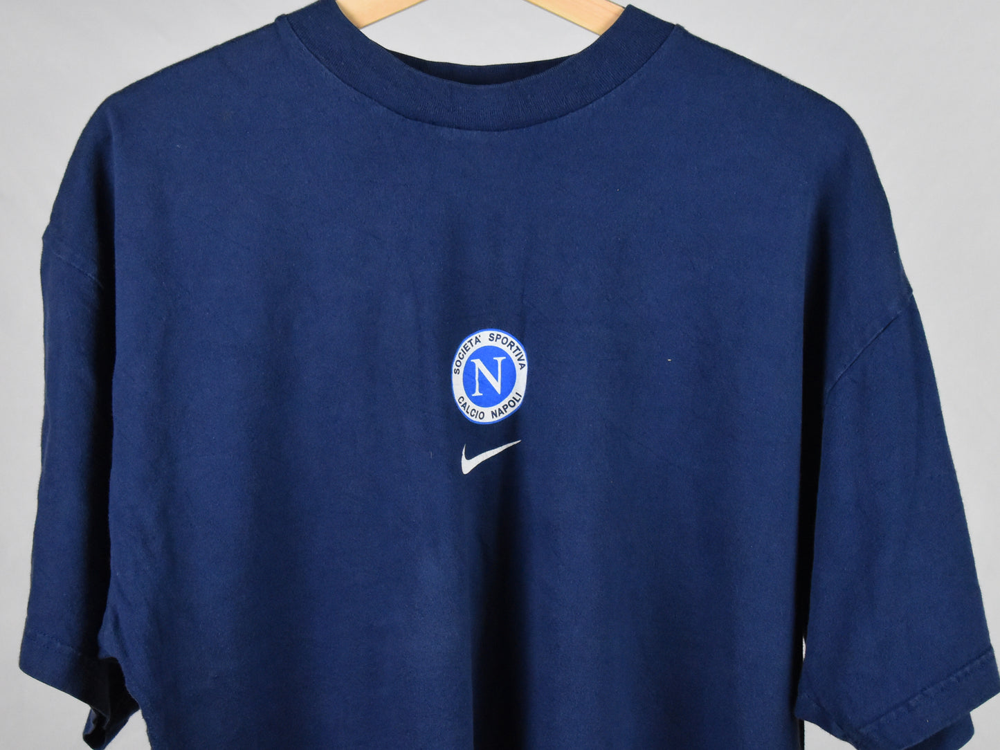 1998 Napoli "JUST DO IT" leisure shirt-L