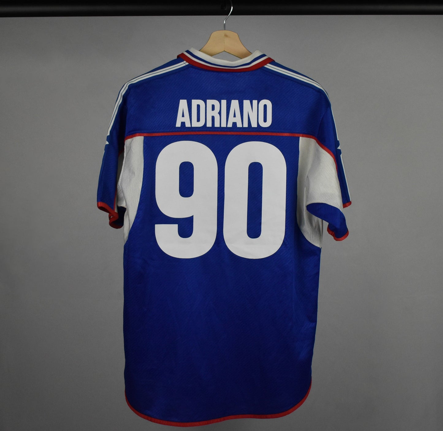 2001/02 Fiorentina home shirt (#90 ADRIANO)-L