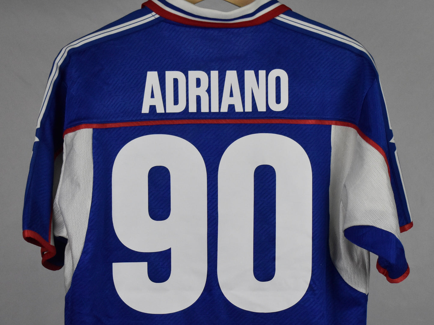 2001/02 Fiorentina home shirt (#90 ADRIANO)-L