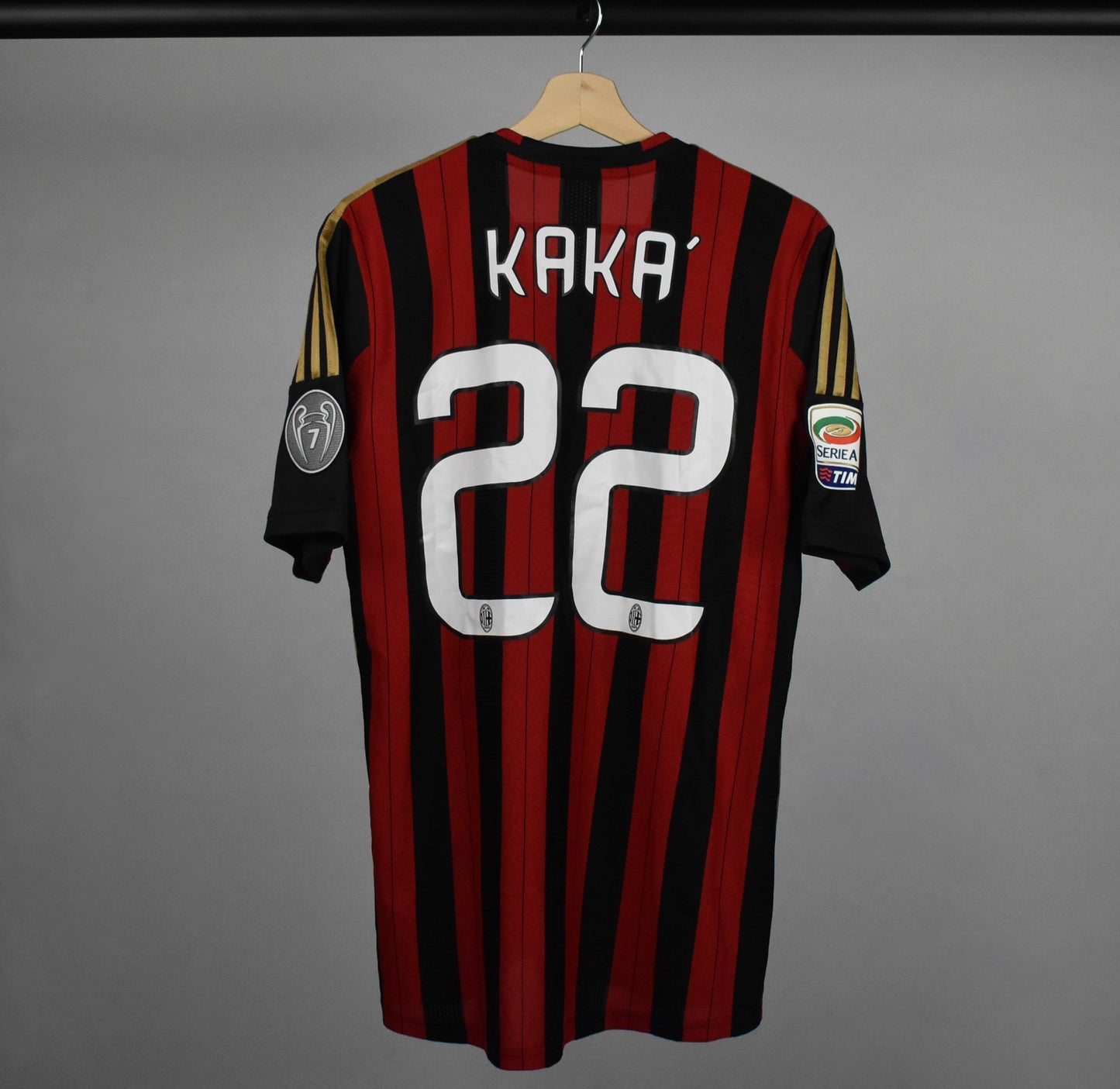 2013/14 AC Milan home shirt (#22 KAKA)-M