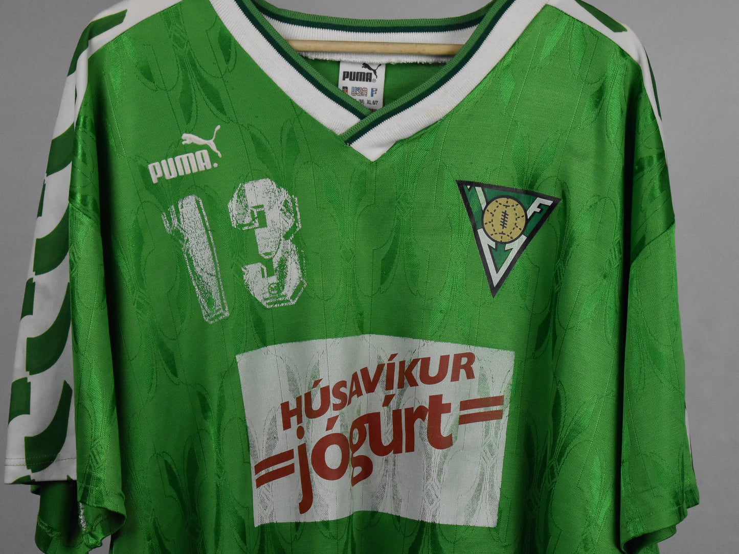 1996/97 Völsungur home shirt MATCH ISSUE (#13)-XL