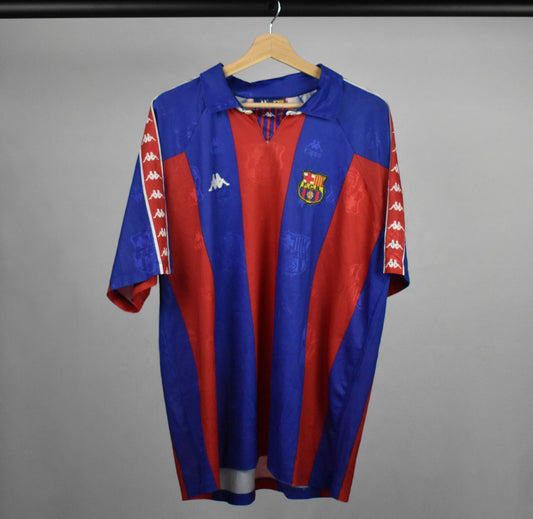 1993/94 Barcelona European Cup Shirt-XL