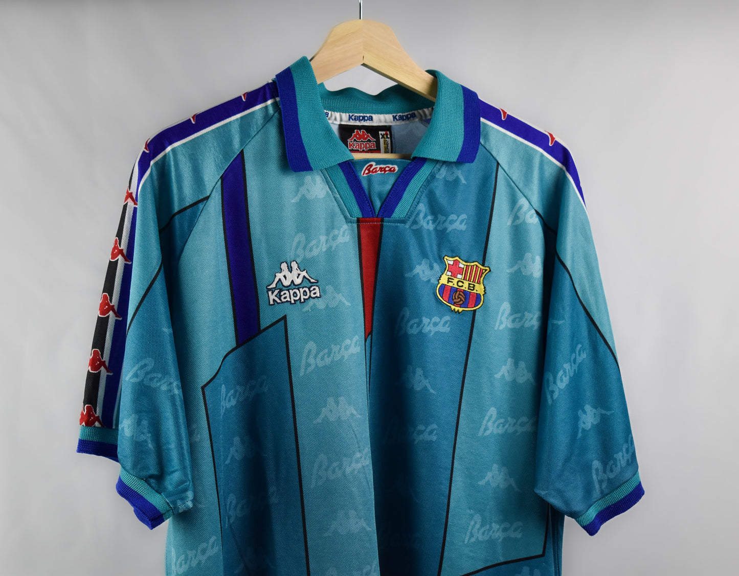 1995-97 Barcelona away shirt-XL