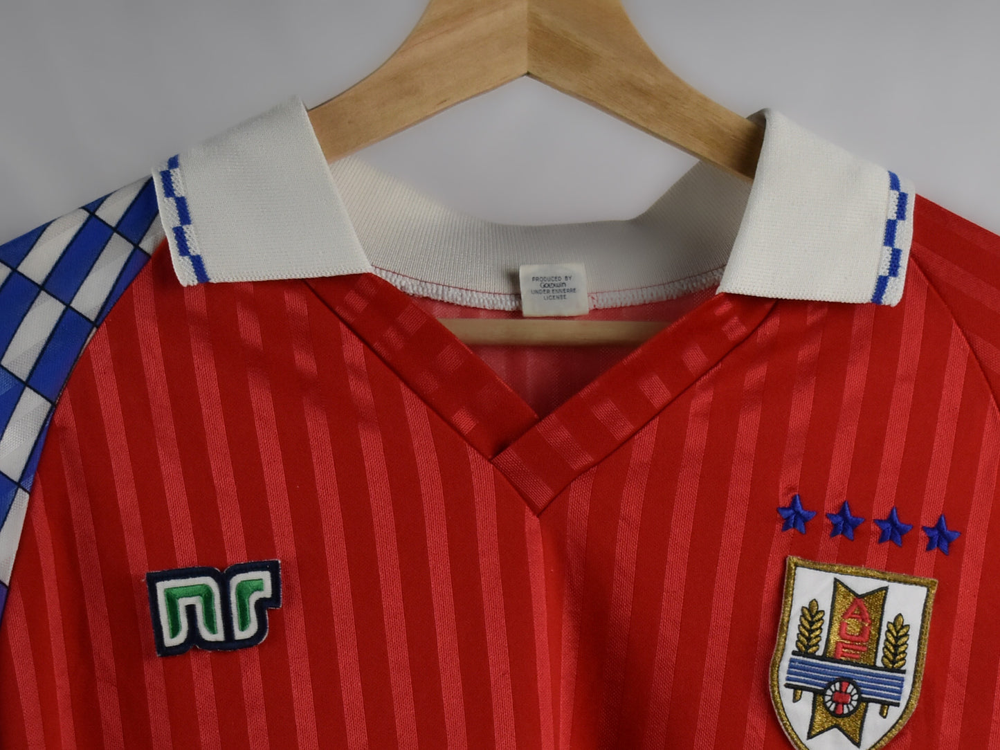 1992/93 Uruguay away shirt-L