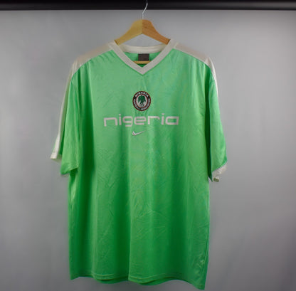 2002 Nigeria training shirt-L