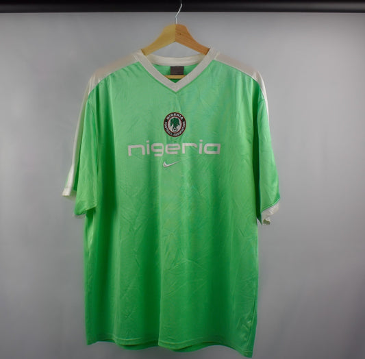 2002 Nigeria training shirt-L