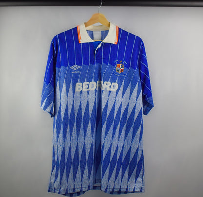 1989/90 Luton Town third shirt-XL