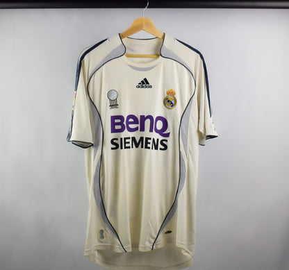 2006/07 Real Madrid home shirt (BECKHAM #23)-M