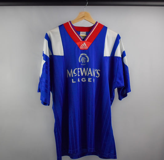 1992-94 Rangers home shirt-L