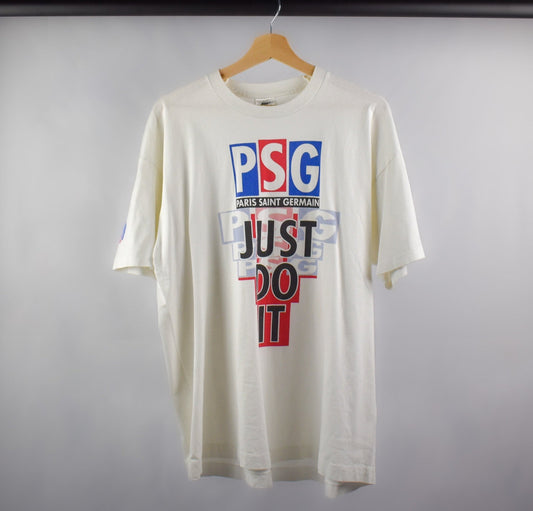 1995 PSG x Nike “Just do it” tee-L