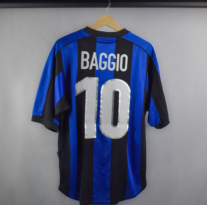 1999/00 Inter Milan home shirt (BAGGIO #10)-S