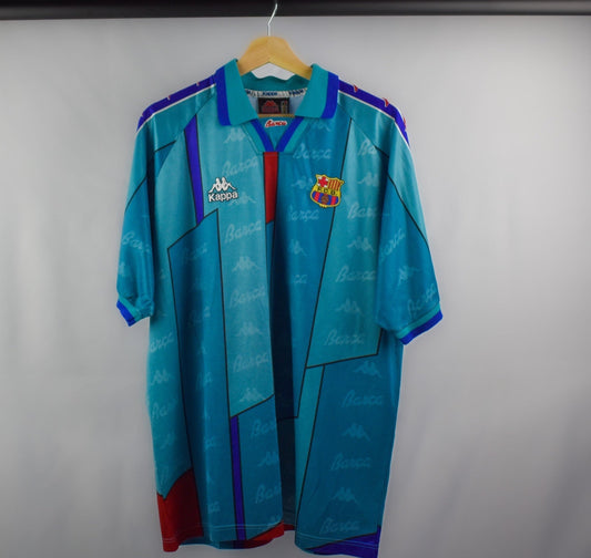 1995-97 Barcelona away shirt-XL