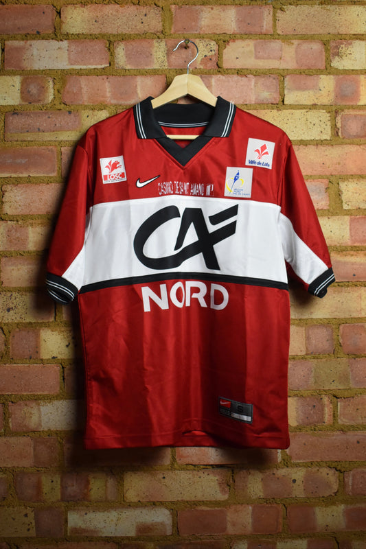 1999/00 Lille home shirt - S