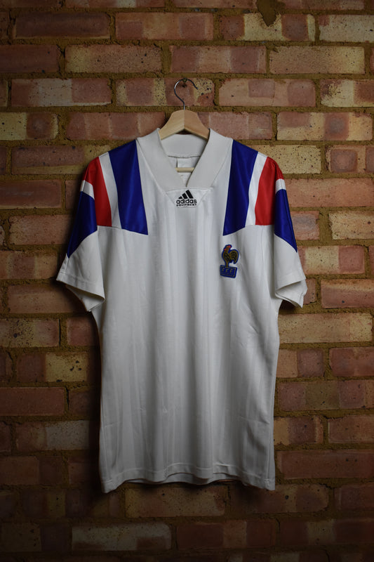 1992 France away shirt - M