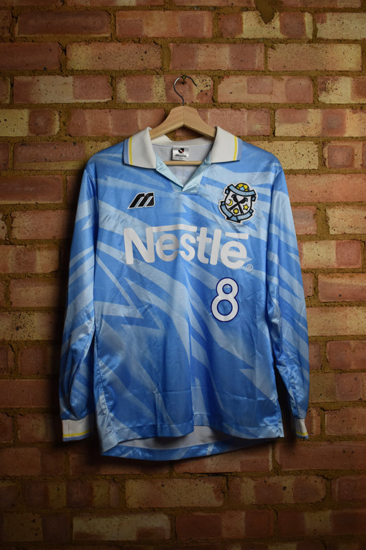1994/95 Jubilo Iwata home shirt *#8 (DUNGA)* - L