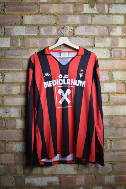 1989/90 Ac Milan home shirt #3 - L
