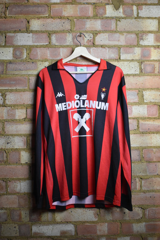 1989/90 Ac Milan home shirt #3 - L